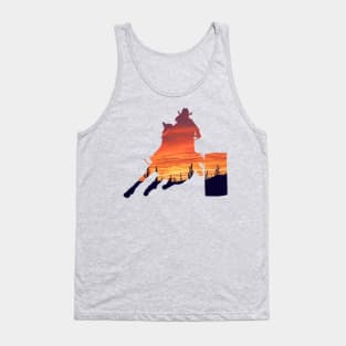 Barrel Rider 1: Desert Sunset Tank Top